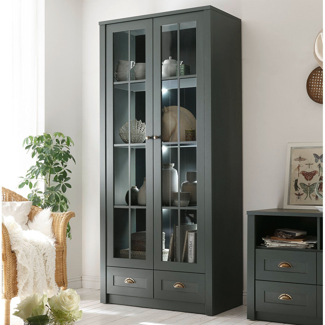Fernleaf Rhode Display Stand Dark Green 197cm H X 90cm W X 43cm D