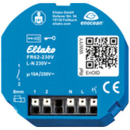 ELTAKO Relais actionneur radio FR62-230V 10A 250V AC sans potentiel (30100540)