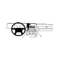 BRODIT 851519 ProClip Halterung - für Volvo 240 1981 - 1997