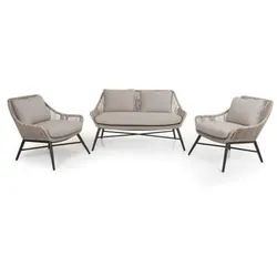 Brafab Pembroke Loungegruppe 3-teilig inkl. Polster