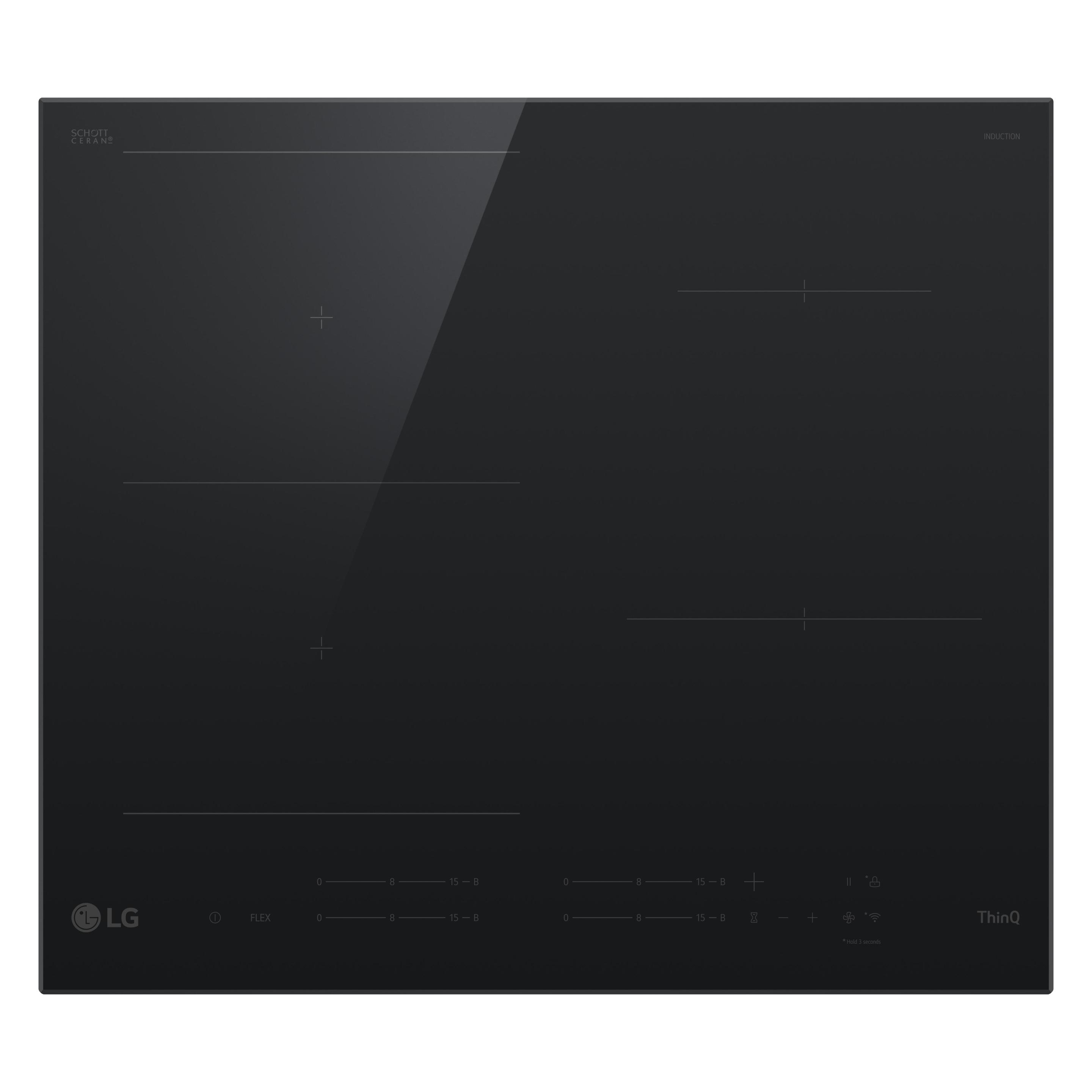 LG CBIZ2435B (59 cm, Induktionskochfeld) (CBIZ2435B.CBKQEUR)