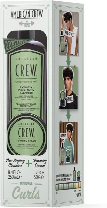 American Crew Forming Duo - Giftset coffret cadeau pour cheveux pour homme