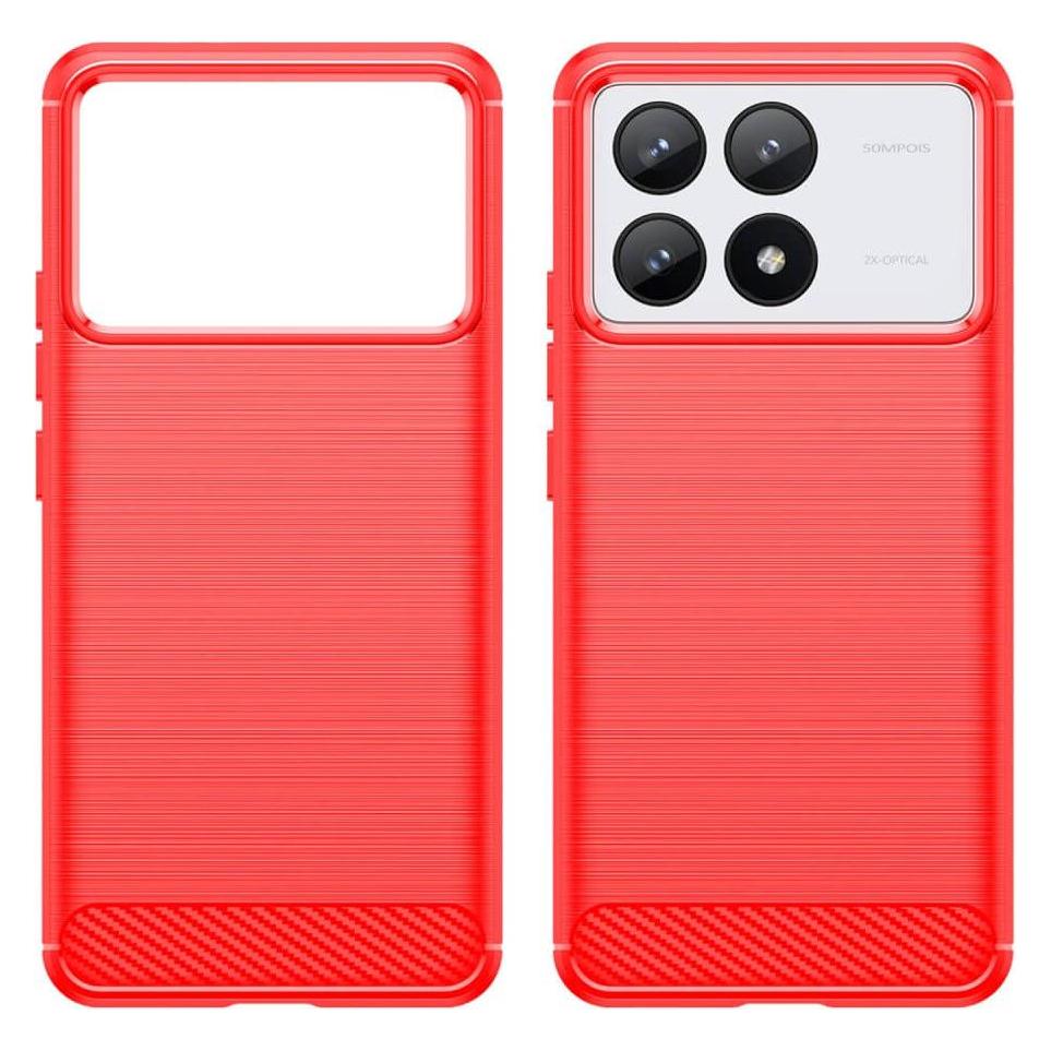 Cover-Discount Xiaomi Poco F6 Pro - Metall Carbon Look Hülle (Xiaomi Poco F6 Pro) (46723107)