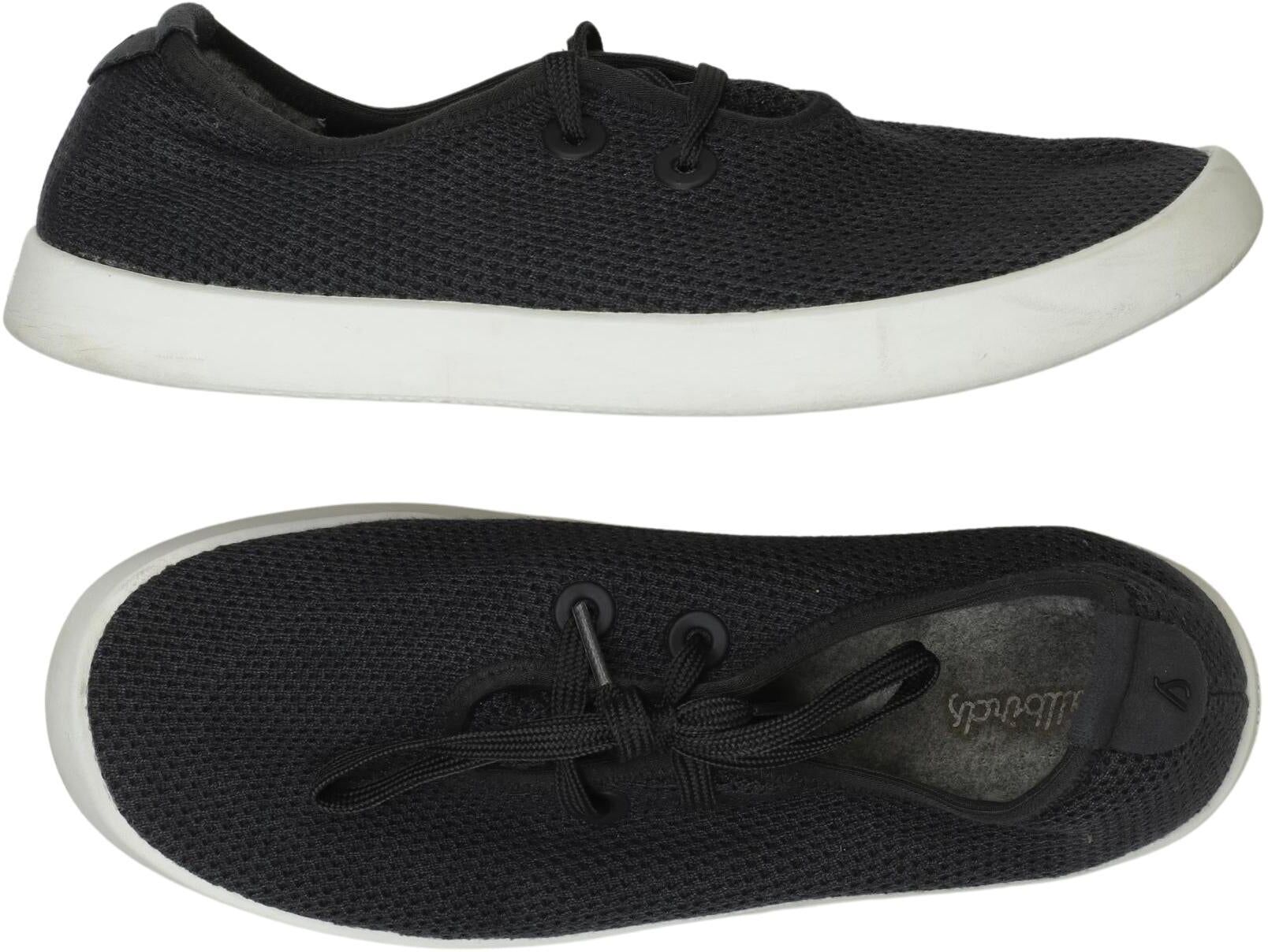 Allbirds Damen Sneaker, Schwarz, Gr. EU 39, kein / Etikett - Second Hand