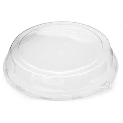 MONOUSO - Plastikdeckel für Servierplatte rund 30x5cm (50 Stück)