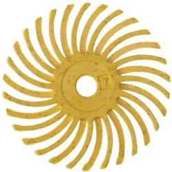 3M Scotch-Brite Radiale Einzelsegmente RB-ZB, gelb, 19 mm, 1,0mm, P80, Typ C,