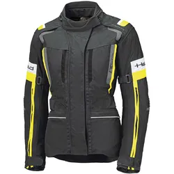 Held 4-Touring II Damen Touren-Motorradjacke - schwarz-neongelb - D4XL