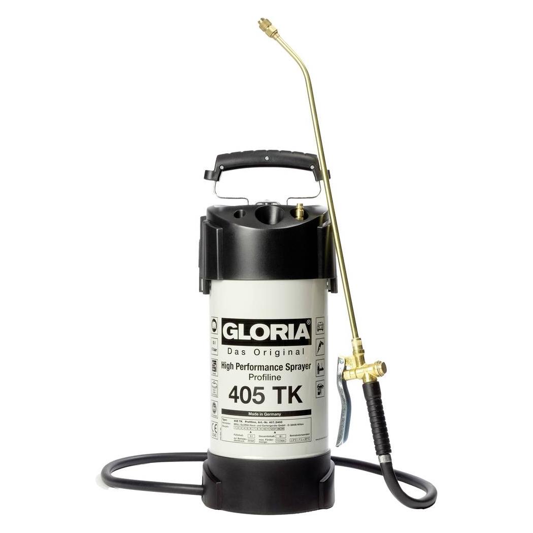 Gloria Haus und Garten GLORIA Hochleistungssprühgerät 5 L Profi-Drucksprüher aus Stahl (5 l) (000407.2400)