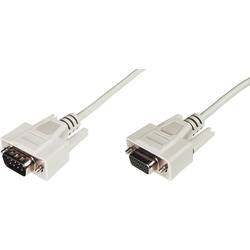 DIGITUS - Datatransfer Verlängerungskabel, D-Sub9/St - D-Sub9/Bu AK-610203-030-E