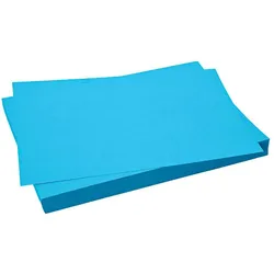 Creativ Company, Bastelpapier, Farbiger Karton Türkis 270gr, 100 Blatt (270 g/m2, 1x)