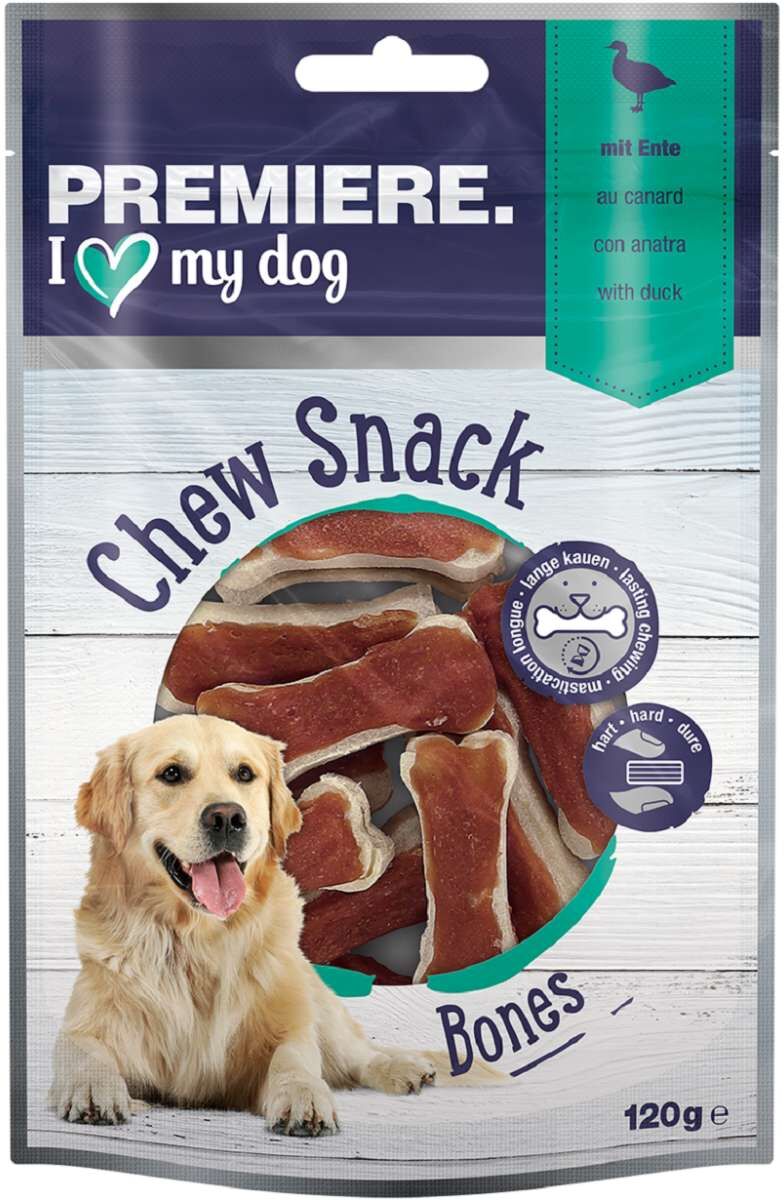 Premiere Dog Chew Snack Bones 120G ANATRA