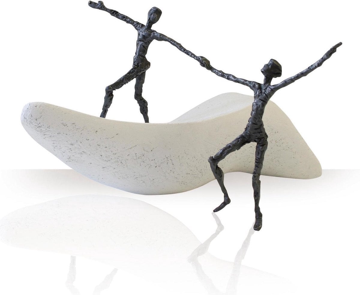 Bronzen Beeld Ik Dank Je - Decoratief Kunstobject voor op tafel