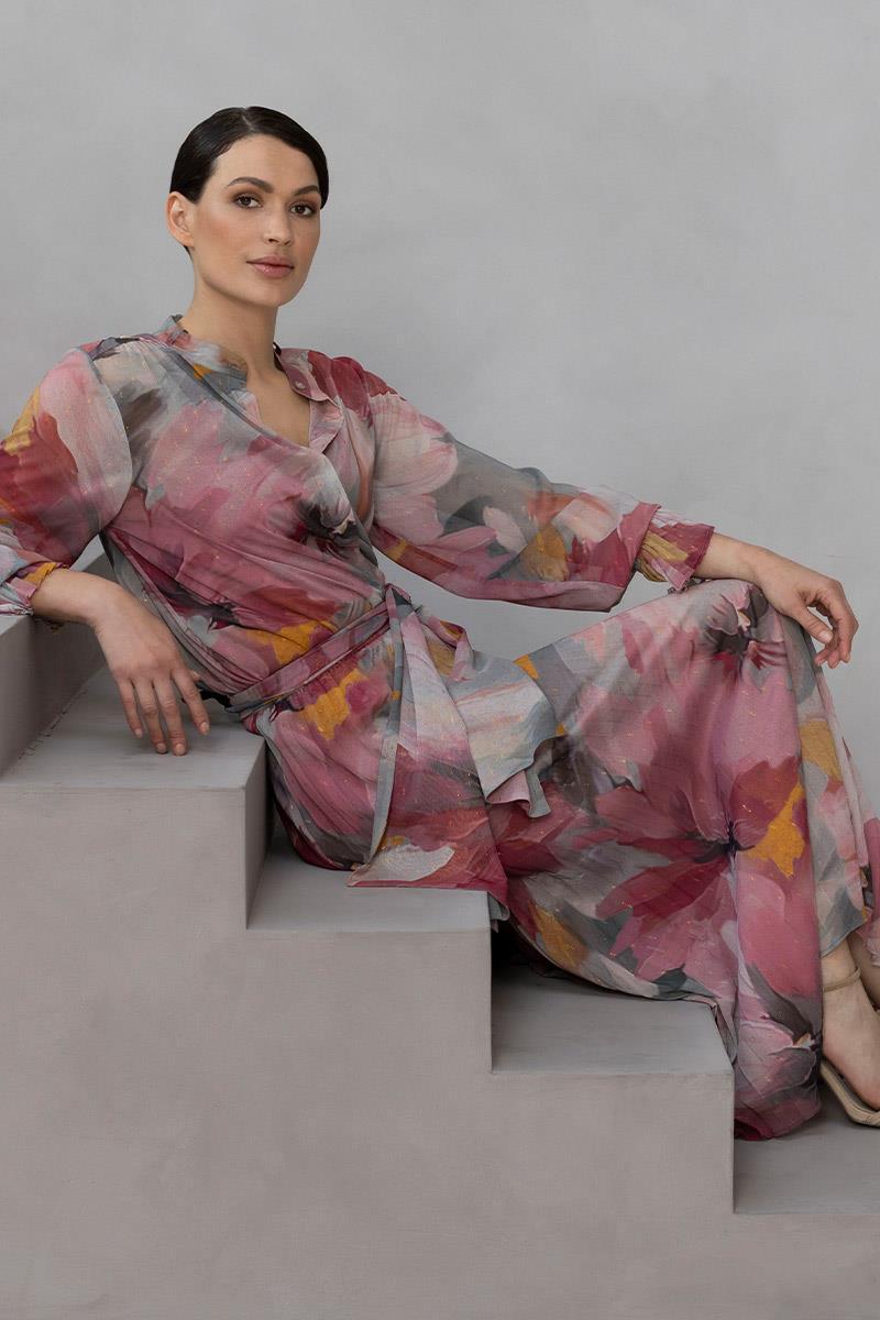 Irina Print Blouse Multi