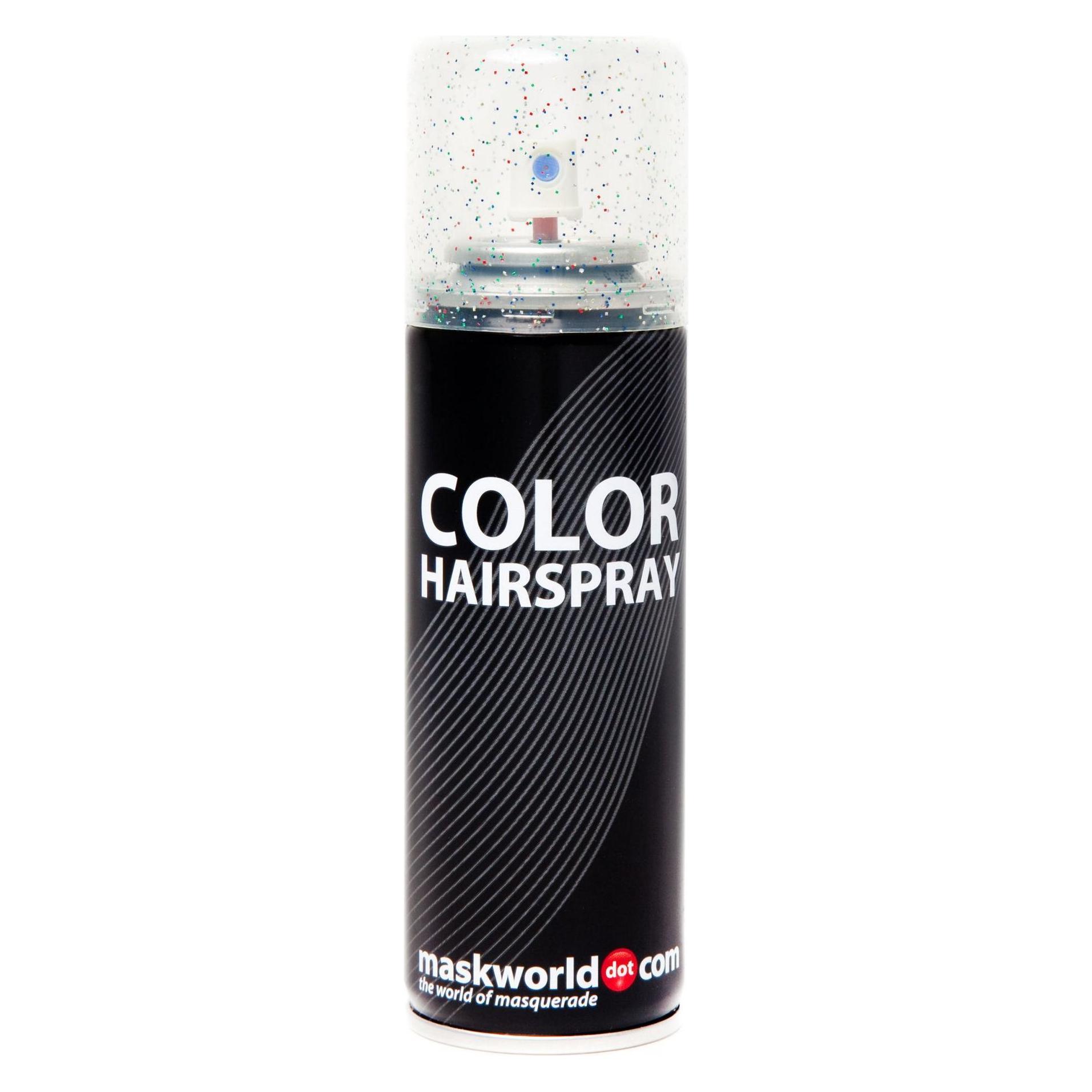 Maskworld Color Haarspray Glitter Merhfarbig- Farbspray (750056)