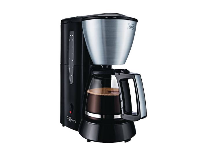 MELITTA Filterkaffeemaschine Single 5 Edelstahl , schwarz, 5, Kaffeemaschinen, Filterkaffeemaschine