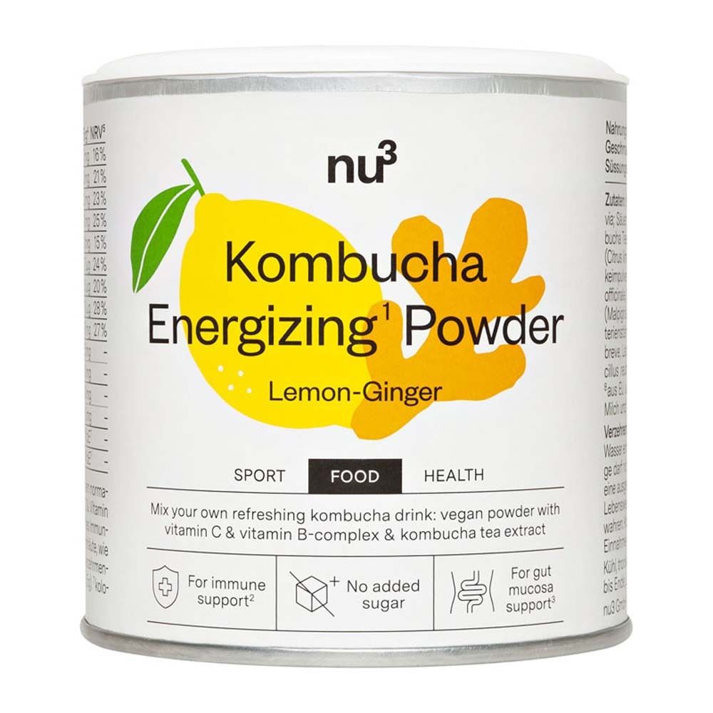 nu3 Kombucha Energizing Powder 150 g Pulver