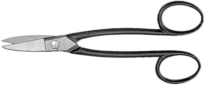 HOLEX Ciseaux d'orfèvre droits, avec poignée ciseaux 180 mm (763260 180)