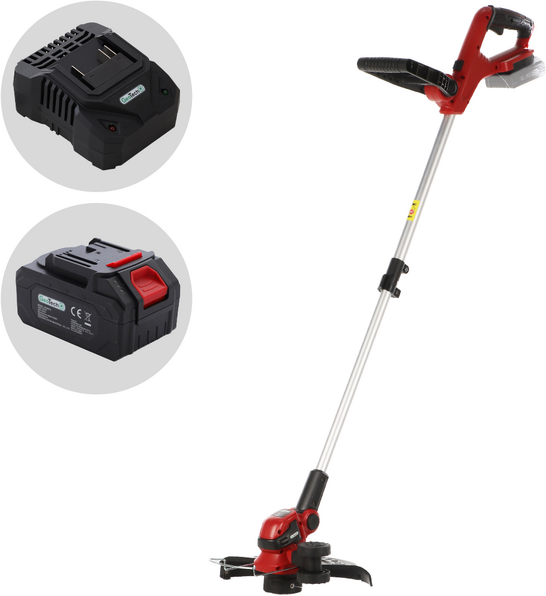 GeoTech X-Line GC-20V - Tagliabordi a batteria - 20V - 4 Ah