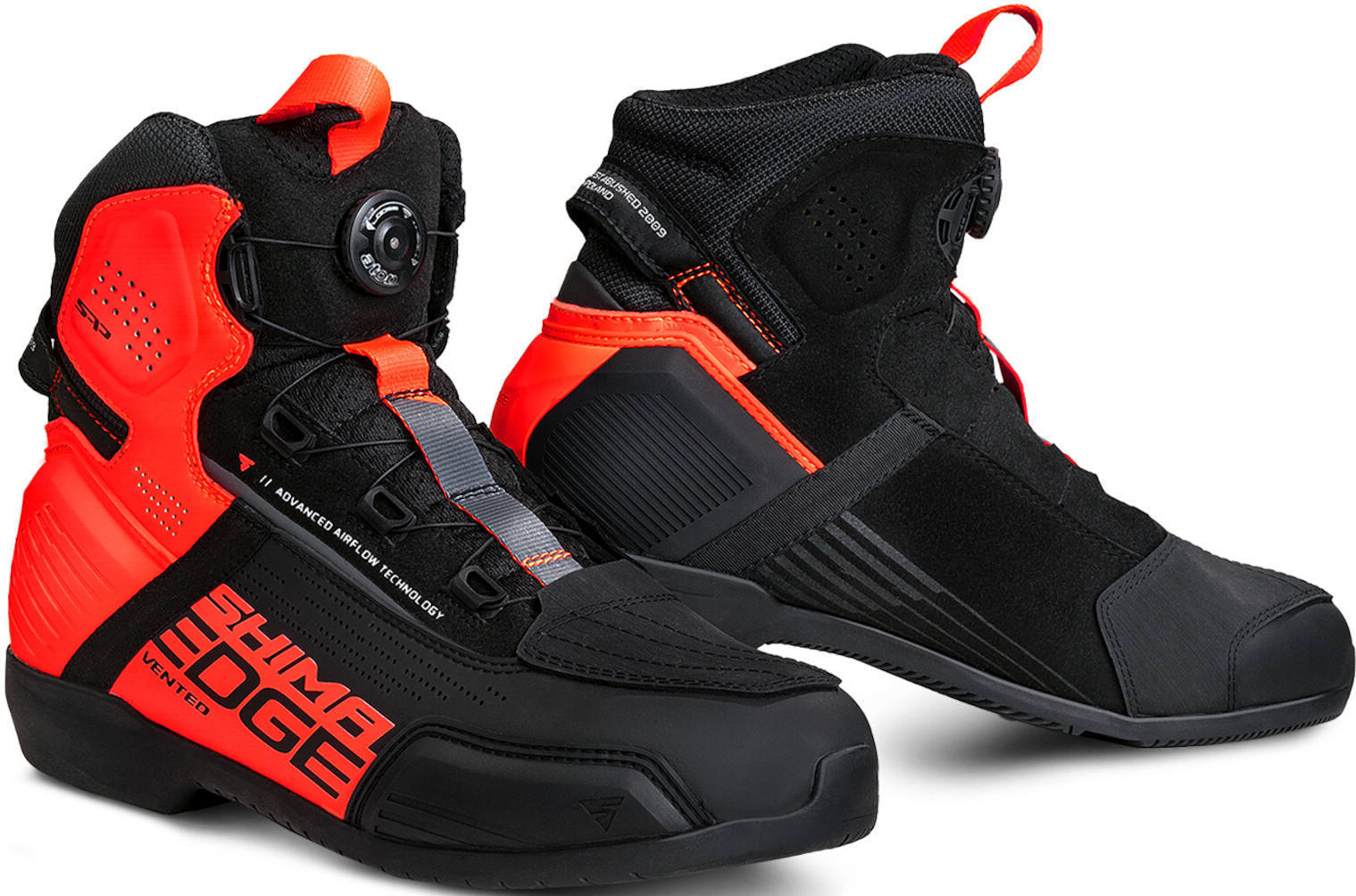 SHIMA Edge Vented Motorrad Schuhe EDGE-VENT-MEN-RED-44