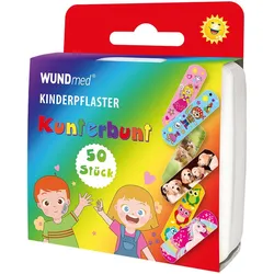 WUNDmed® Pflaster Kunterbunt bunt 50 St.