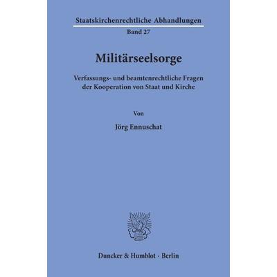 Militärseelsorge.