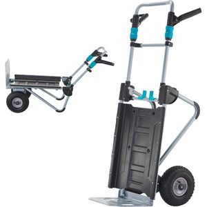 Wolfcraft Sackkarre TS 2500, 2 in 1, klappbar, Luftbereifung, Sackkarre und Schubwagen, bis 200kg