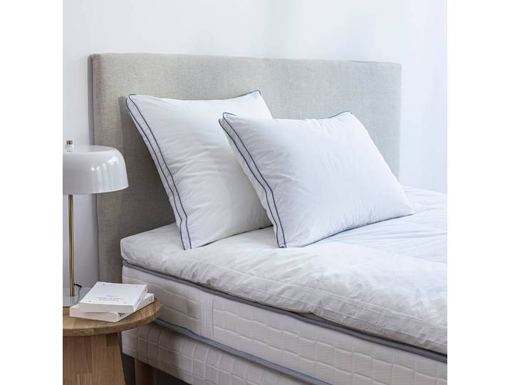Oreiller percale coton Qualigel moelleux - Blancheporte