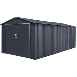 WASABI Metall-Garage Tonsberg 18m2 - 602x300x232cm.