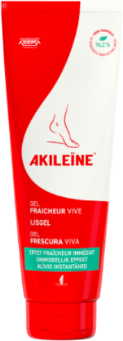 Akileine Gel Frescura Viva para Pés 125ml