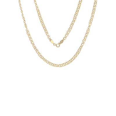 Goldkette FIRETTI "Schmuck Geschenk Gold 375 Halsschmuck Halskette Goldkette Garibaldi" Gr. 50, gold (gelbgoldfarben), Halsketten, Damen, 50, Gelbgold 375, B: 3,3mm, Goldkette, B:3,3mm