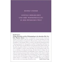 Geistige Hierarchien und ihre Widerspiegelung in der physischen Welt, Fachbücher von Rudolf Steiner