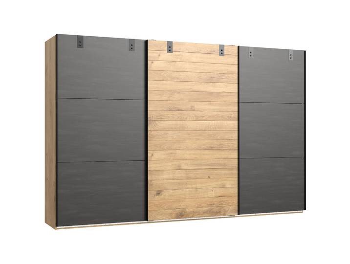 Kleiderschrank Demian Eiche Dekor Holzwerkstoff B 300 cm