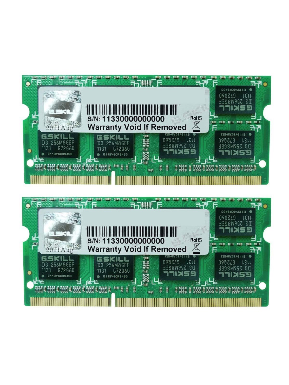 G.Skill Standard SO DDR3L-1600 DC - 8GB