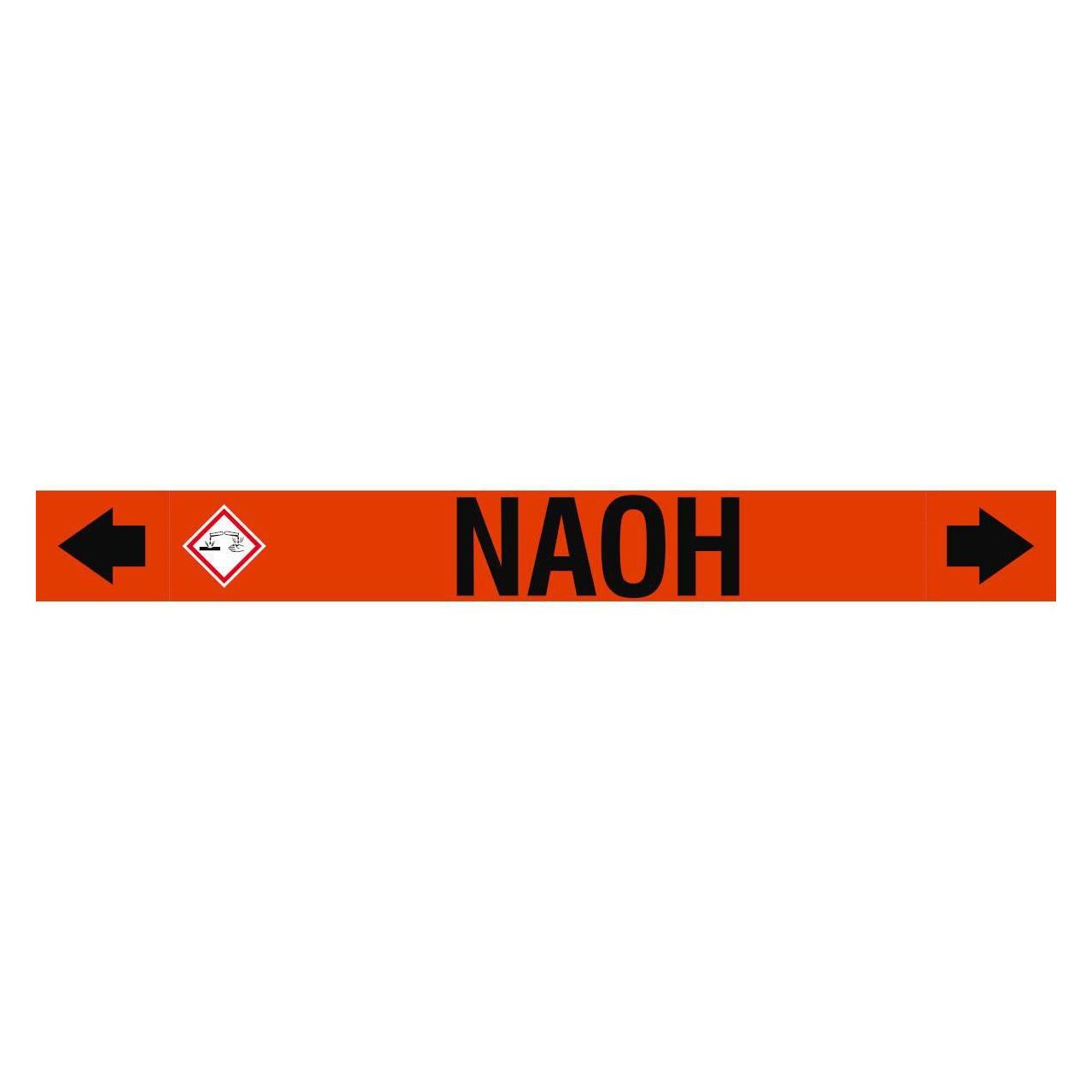 Brady ASME - Rohrmarkierer - NAOH (ASMEPM-100X920MM-NAOH)