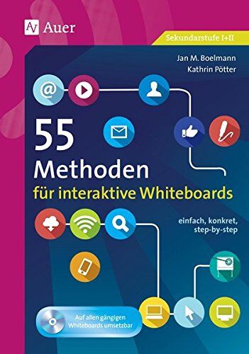 Boelmann, Jan M. - 55 Methoden für interaktive Whiteboards: einfach, konkret, step-by-step (5. bis 13. Klasse) - Preis vom 15.10.2026 23:06:25 h