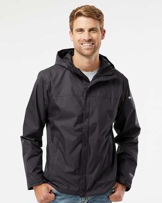 Columbia 212480 Men's Watertight II Jacket in Black size 4X   Polyester