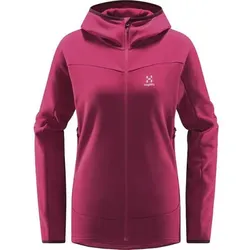 HAGLÖFS Damen Unterjacke Frost Mid Hood Women, Größe S in Pink Pink
