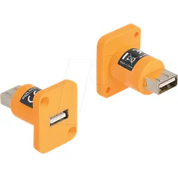 DELOCK 87999 - D-Typ Modul, USB 2.0 Typ-A, Buchse / Buchse