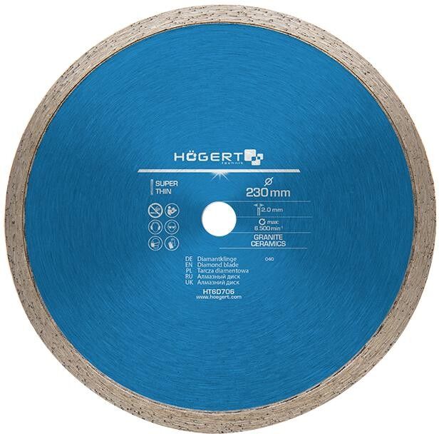 Hogert Technik HT6D706 Trennscheibe, Winkelschleifer