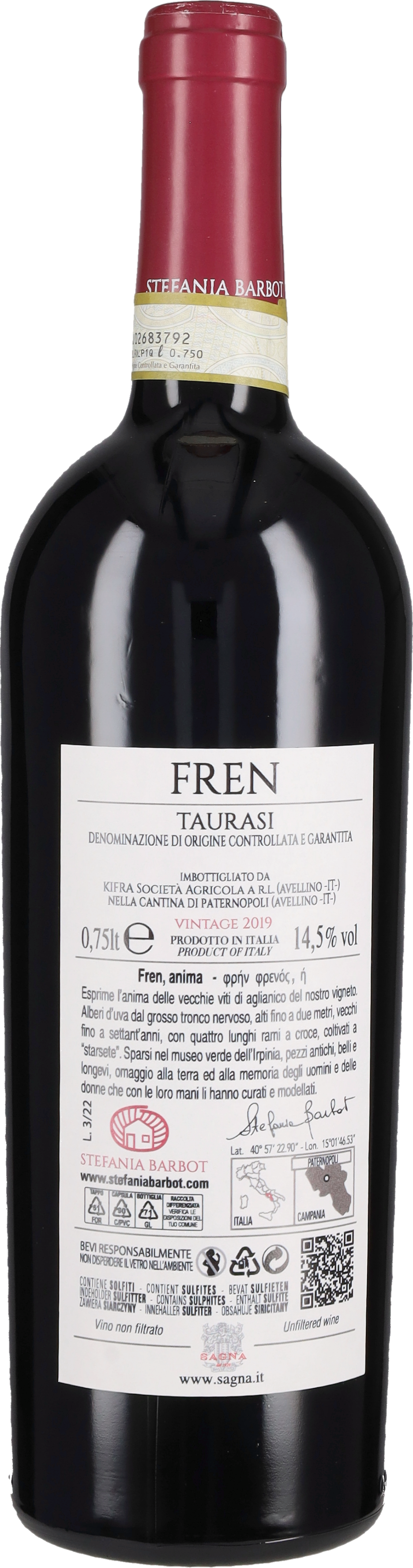 Barbot Stefania Taurasi 'Fren' Stefania Barbot 2019