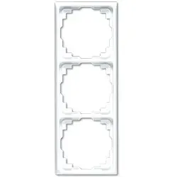 Jung Rahmen für Kabel-Kanal-Installation CD 500, 3-fach (alpinweiß)