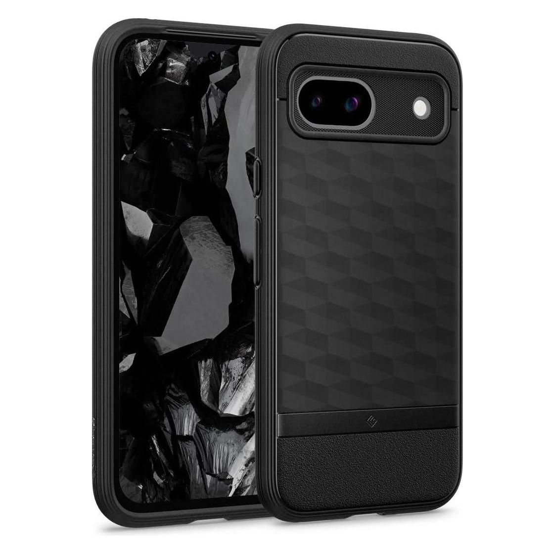 Spigen Caseology Parallax Schutzhülle für Google Pixel 8a schwarz (Google Pixel 8a) (ACS07269)