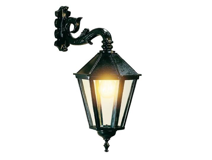 Wandlamp nostalgische stijl Braamt M 32 zwart KS Verlichting - 1205