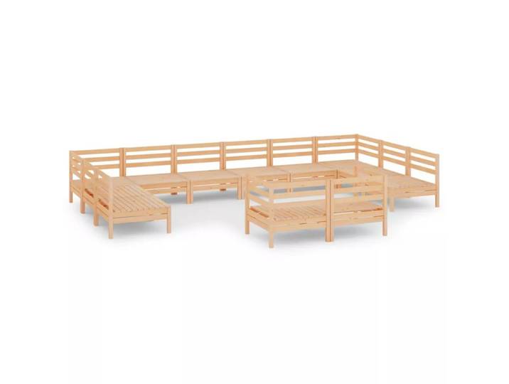 VidaXL - Gartenmöbel set holz, One Size, Braun