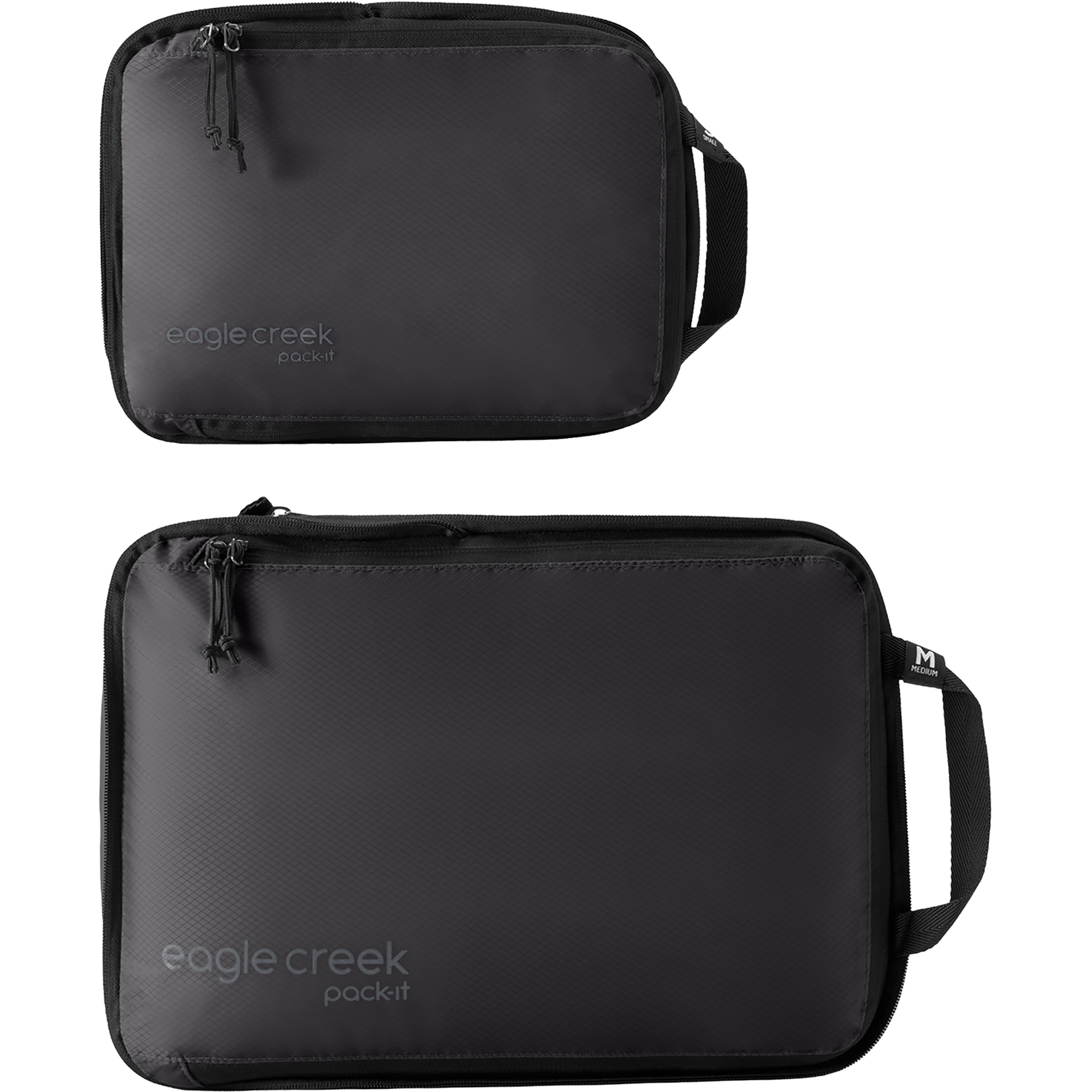 Eagle Creek Pack-It Isolate Compress Cube S/M Packtasche Set Packwürfel & Packtaschen schwarz Reise