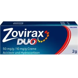 ZOVIRAX Duo 50 mg/g / 10 mg/g Creme 2 g