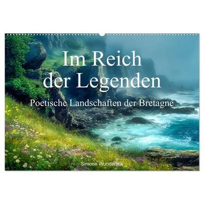Im Reich der Legenden - Poetische Landschaften der Bretagne (Wandkalender 2027 DIN A2 quer), CALVENDO Monatskalender