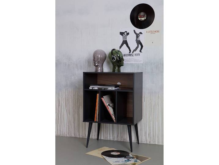 Kommode Lahti 60 x 83 x 44cm Schwarz