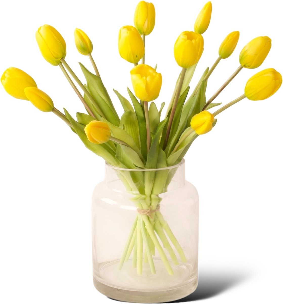 WinQ Kunsttulpen Geel 15 stuks