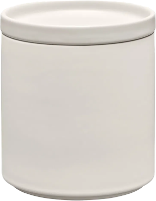 Blomus Pilar Opbevaringskrukke Medium 1000 Ml Moonbeam, Stentøj